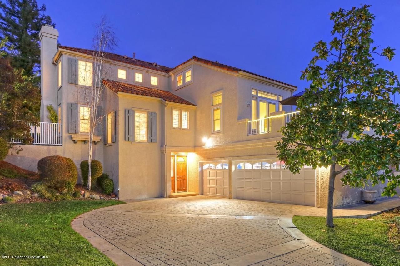 3831 Sky View Lane, La Crescenta most expensive home sold