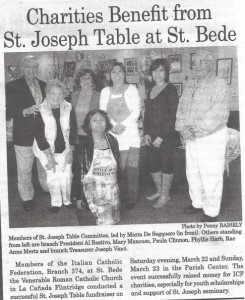 st josephs table