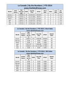 La Canada Detailed Stats_Page_1