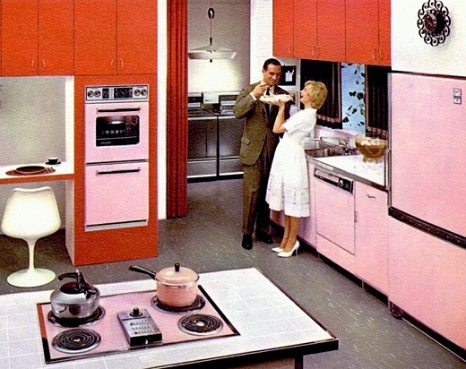 White kitchen appliances are making a comeback - Kitchen trends