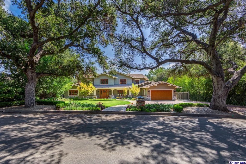 Single Family House with Two big Trees