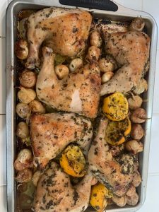 baked chicken la canada farmers market
