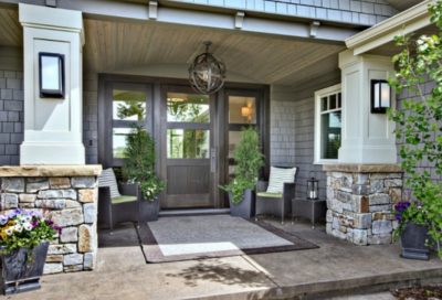 Staging your front porch to sell