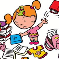 Organizing start with things that don't have a place
